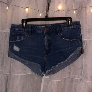 Free People Denim Shorts